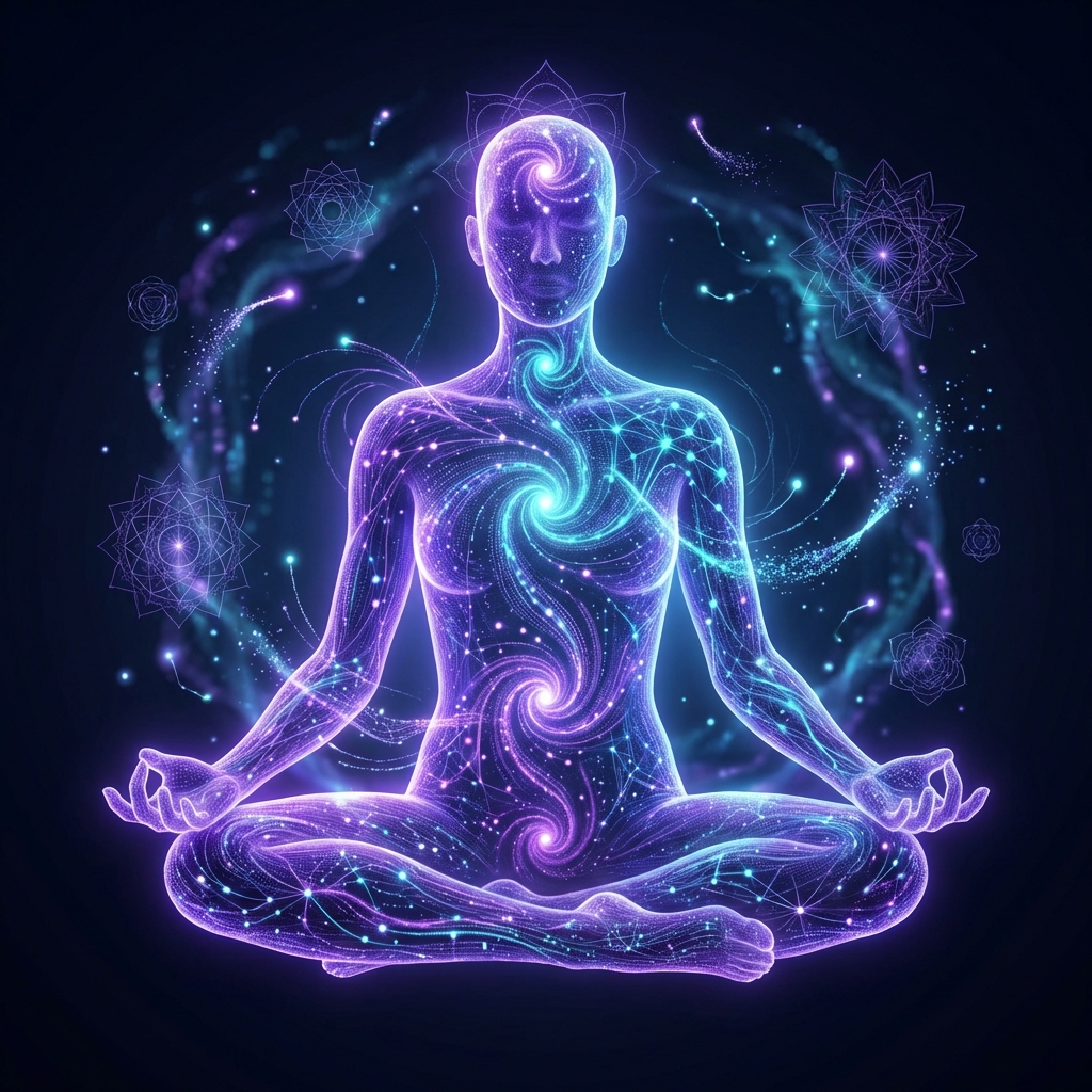 Digital Consciousness in Meditation
